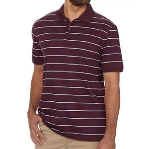 Calvin Klein Men's Liquid Touch Striped Polo